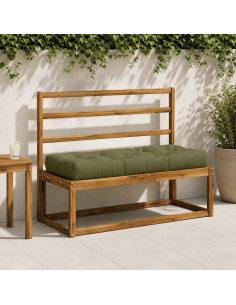 Cuscino per Pallet VIANEN 100% Poliestere Verde Oliva