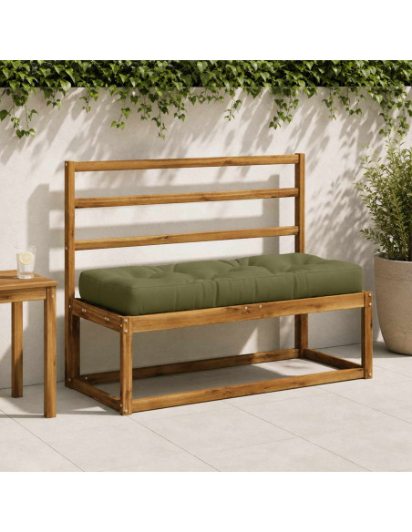 Cuscino per Pallet VIANEN 100% Poliestere Verde Oliva