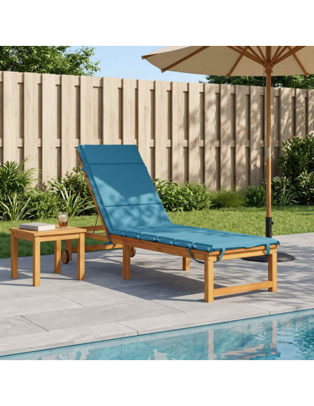Cuscino per Lettino GEMERT 100% Poliestere Azzurro