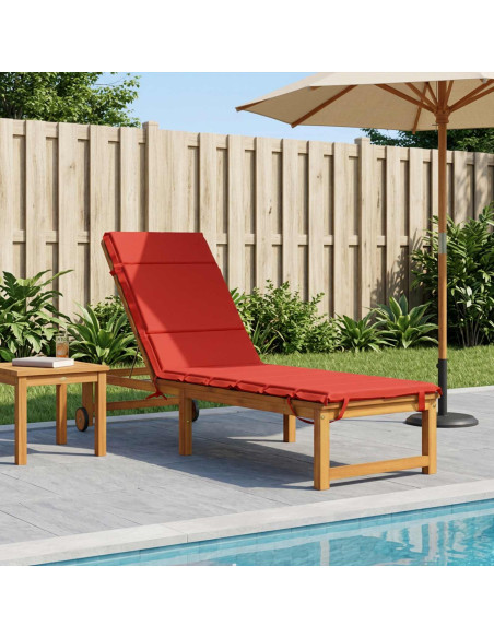 Cuscino per Lettino GEMERT 100% Poliestere Rosso
