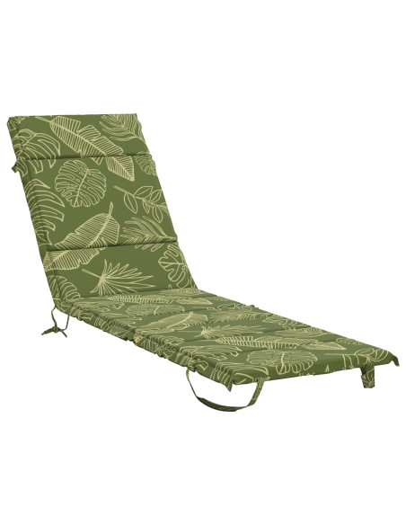 Cuscino per Lettino GEMERT 100% Poliestere Design a foglia