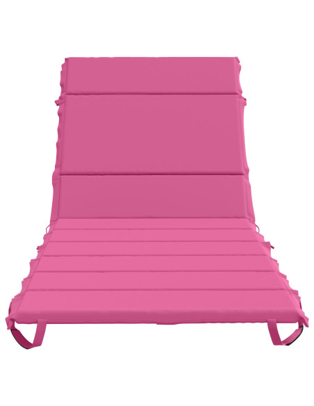 Cuscino per Lettino GEMERT 100% Poliestere Rosa 200 x 80 x 3 cm