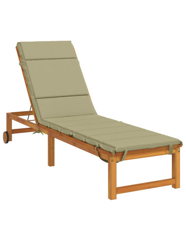 Cuscino per Lettino GEMERT 100% Poliestere Verde chiaro