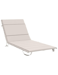 Cuscino per Lettino GEMERT 100% Poliestere Bianco 2