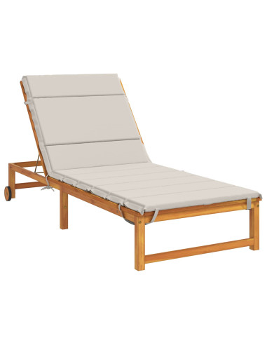 Cuscino per Lettino GEMERT 100% Poliestere Bianco