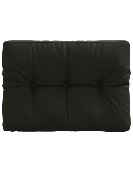 Cuscino per schienale di pallet VIANEN 100% Poliestere Nero