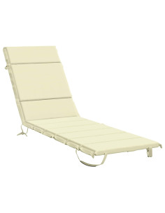 Cuscino per Lettino GEMERT 100% Poliestere Crema 2