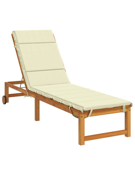 Cuscino per Lettino GEMERT 100% Poliestere Crema