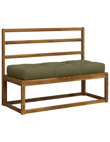Cuscino per Pallet VIANEN 100% Poliestere Verde Oliva