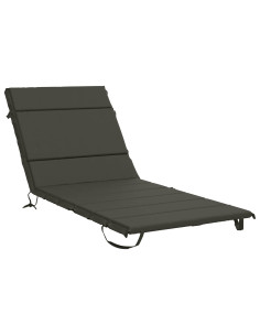 Cuscino per Lettino GEMERT 100% Poliestere Antracite 2