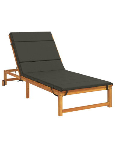 Cuscino per Lettino GEMERT 100% Poliestere Antracite