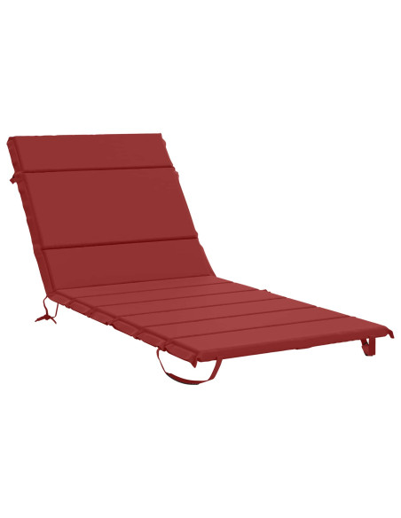 Cuscino per Lettino GEMERT 100% Poliestere Rosso Vino