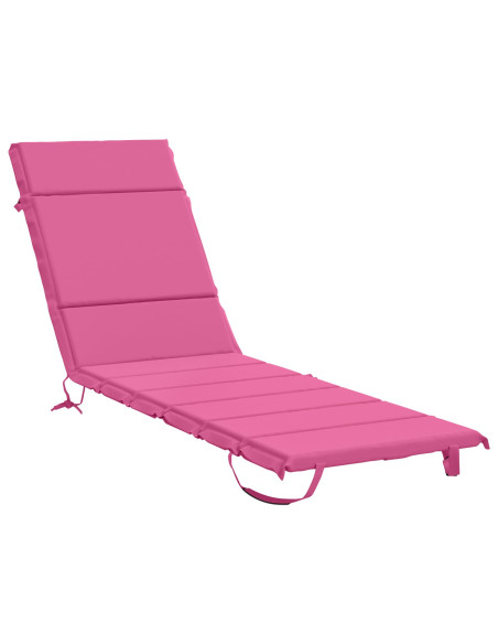 Cuscino per Lettino GEMERT 100% Poliestere Rosa 200 x 60 x 3 cm