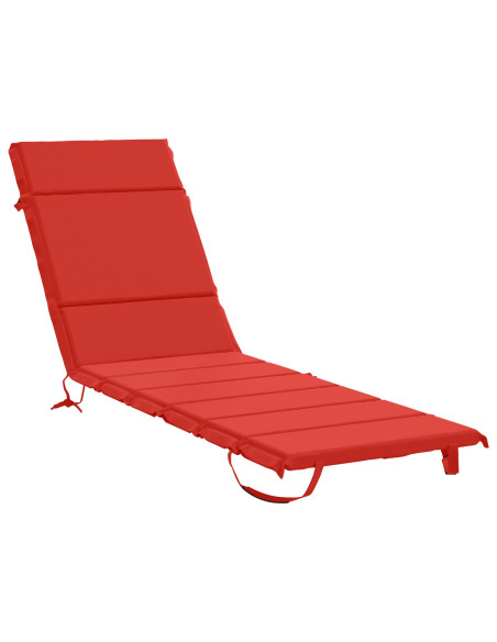 Cuscino per Lettino GEMERT 100% Poliestere Rosso