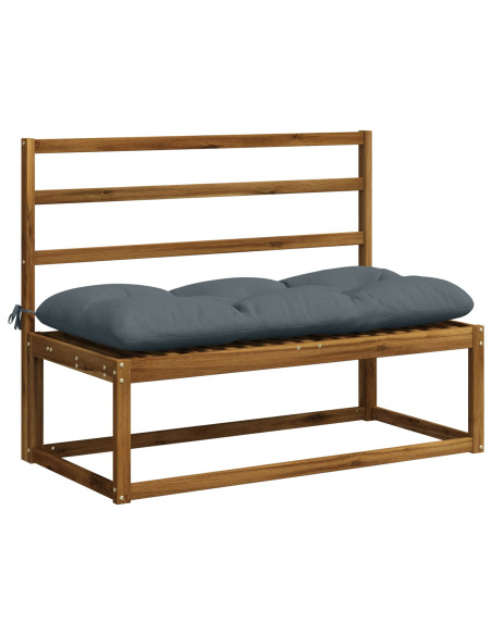 Cuscini per Panchina a 2 Pezzi VIANEN 100% Poliestere Blu