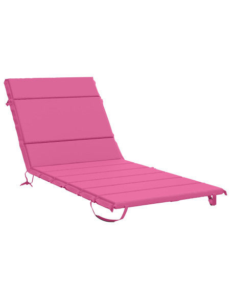 Cuscino per Lettino GEMERT 100% Poliestere Rosa 200 x 70 x 3 cm