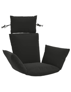 Cuscino Adirondack PUTTEN 100% Poliestere Nero 60 x 145 x 10 cm