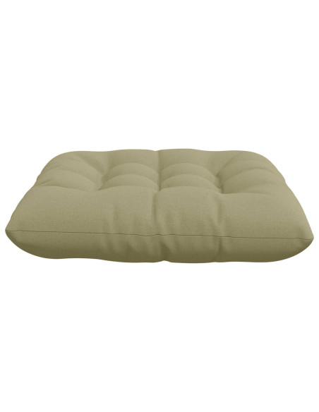 Cuscini per Seduta VIANEN 4 pz 100% Poliestere Verde chiaro