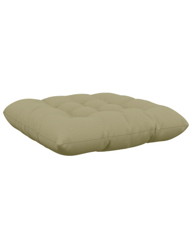 Cuscini per Seduta VIANEN 4 pz 100% Poliestere Verde chiaro