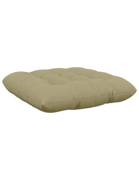Cuscini per Seduta VIANEN 4 pz 100% Poliestere Verde chiaro