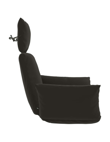 Cuscino Adirondack PUTTEN 100% Poliestere Nero 60 x 145 x 10 cm