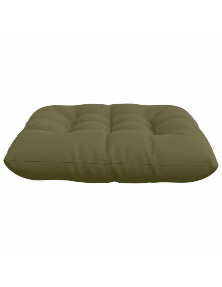 Cuscini per Seduta VIANEN 4 pz 100% Poliestere Verde Oliva