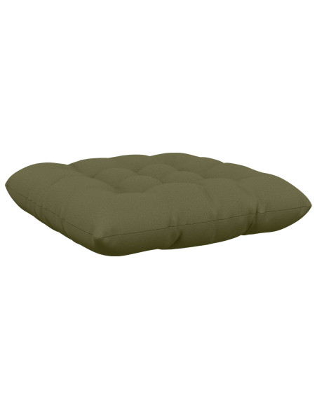 Cuscini per Seduta VIANEN 4 pz 100% Poliestere Verde Oliva