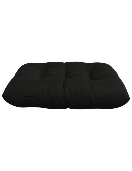 Cuscini per Seduta VIANEN 4 pz 100% Poliestere Nero