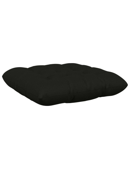 Cuscini per Seduta VIANEN 4 pz 100% Poliestere Nero