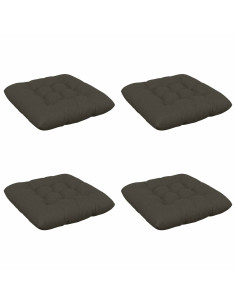 Cuscini per Seduta VIANEN 4 pz 100% Poliestere Antracite 2