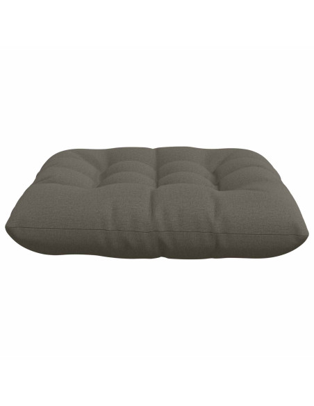 Cuscini per Seduta VIANEN 4 pz 100% Poliestere Grigio