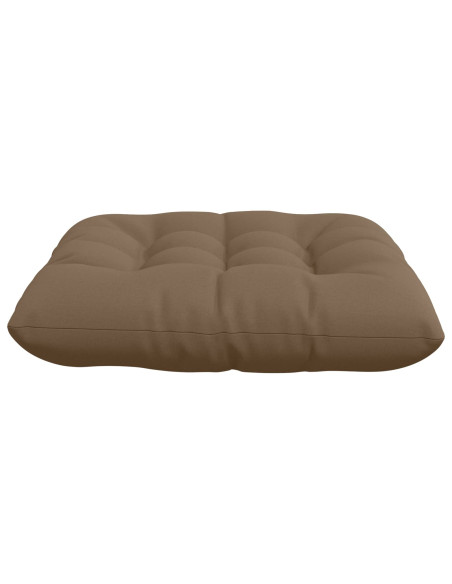 Cuscini per Seduta VIANEN 4 pz 100% Poliestere Tortora