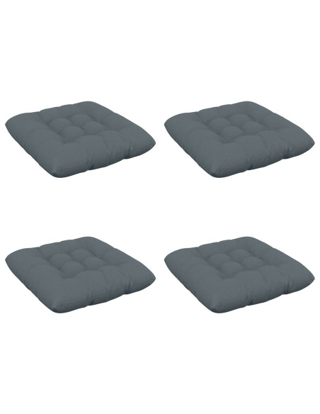 Cuscini per Seduta VIANEN 4 pz 100% Poliestere Blu