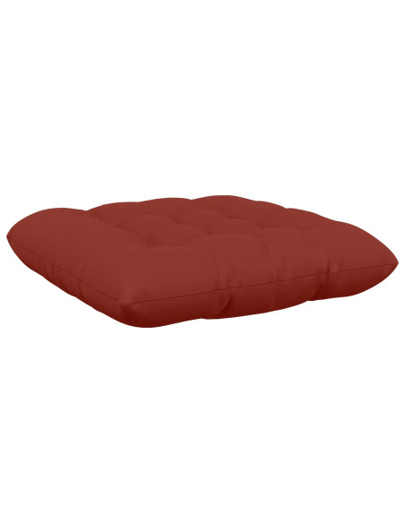 Cuscini per Seduta VIANEN 4 pz 100% Poliestere Rosso