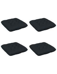 Cuscini per Seduta VIANEN 4 pz 100% Poliestere Blu Scuro 2