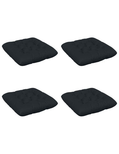 Cuscini per Seduta VIANEN 4 pz 100% Poliestere Blu Scuro