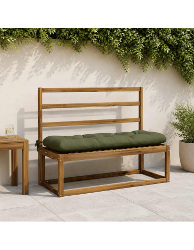 Cuscino per panchina VIANEN 100% Poliestere Verde Oliva