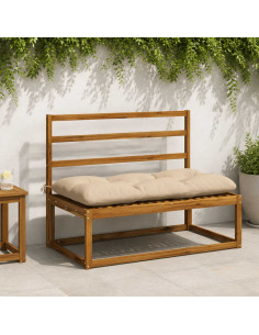 Cuscino per panchina VIANEN 100% Poliestere Crema