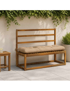 Cuscino per panchina VIANEN 100% Poliestere Sabbia