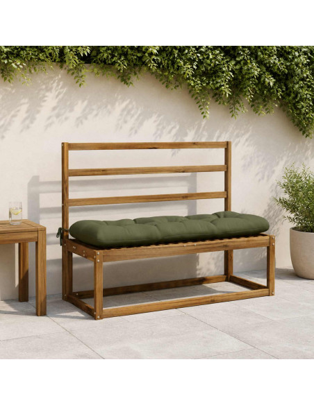 Cuscino per panchina VIANEN 100% Poliestere Verde Oliva