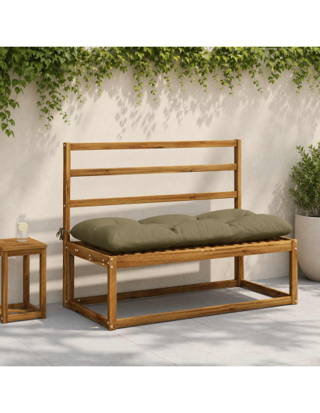 Cuscino per panchina VIANEN 100% Poliestere Verde Oliva