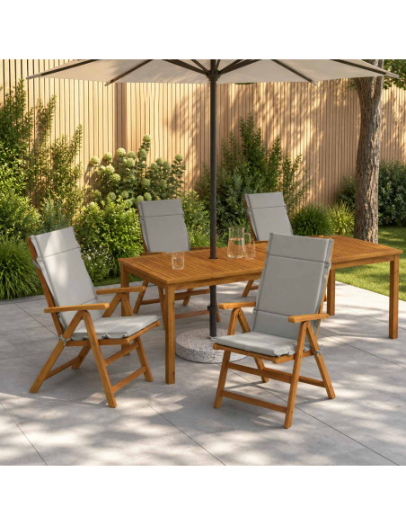 Cuscini per Sedia Alta in 4 Pezzi GEMERT 4 pcs 100% Poliestere