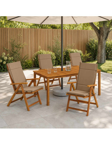 Cuscini per Sedia Alta in 6 Pezzi GEMERT 6 pcs 100% Poliestere