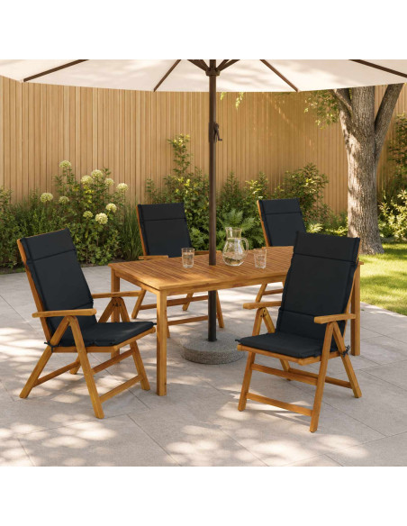 Cuscini per Sedia Alta in 4 Pezzi GEMERT 4 pcs 100% Poliestere
