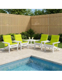 Cuscini per Sedia Alta in 6 Pezzi GEMERT 6 pcs 100% Poliestere