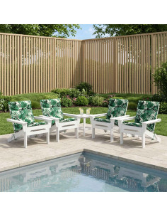 Cuscini per Sedia Alta in 6 Pezzi GEMERT 6 pcs 100% Poliestere