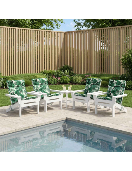 Cuscini per Sedia Alta in 6 Pezzi GEMERT 6 pcs 100% Poliestere