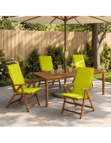 Cuscini per Sedia Alta in 4 Pezzi GEMERT 4 pcs 100% Poliestere