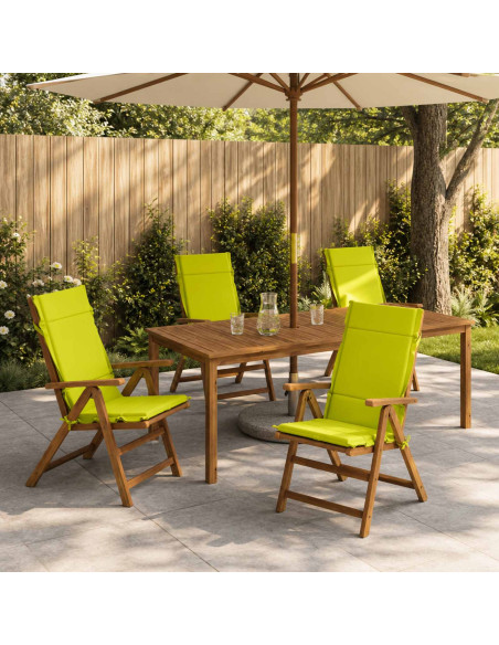 Cuscini per Sedia Alta in 4 Pezzi GEMERT 4 pcs 100% Poliestere