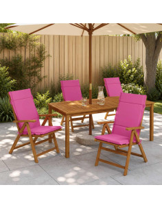 Cuscini per Sedia Alta in 4 Pezzi GEMERT 4 pcs 100% Poliestere